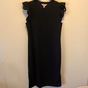 NWOT- Ribbed black Honey and T dress